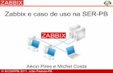 Zabbix e caso de uso na SER-PB