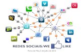 Redes sociais   we like