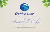 Golden Lake - 1 ou 2 quartos (suíte) com varanda Arraial do Cabo, segurança 24h e lazer.