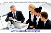 Curso online  Auditoria Contábil e Governança Corporativa