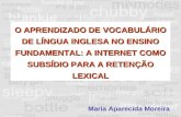 Aquisição lexical através da internet