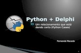 Python + Delphi: Um relacionamento que está dando certo
