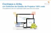 Benefícios no uso do Artia - Software web para Gestão de Projetos