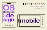 FrontinBH - Os dasafios do Design Mobile