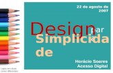 Design For Simplicity Rio Info 2007