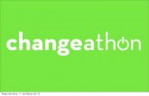 Changeathon metodologia & ferramentas