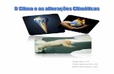 Clima e Alterações Climáticas
