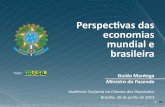 Perspectivas das Economias Mundial e Brasileira