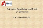 Primeira república no brasil