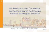 Palestra da Associação Brasileira de Grandes Consumidores Industriais de Energia e de Consumidores Livres (ABRACE)