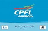 CPFL Energia - 5 Anos de IPO