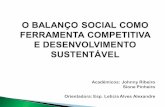 Balanço Social - Transformando a frieza dos números em Sustentabilidade Emprensarial