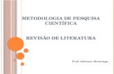 Aula 3 revisão de literatura e metodologia