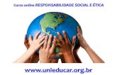 Curso online responsabilidade social e etica