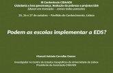 Sessão de Abertura: Presidente da CIDAADS - Manuel Carvalho Gomes