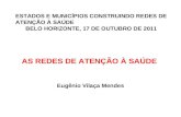 Apresentação - Consultor Opas - Eugênio Vilaça