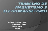 Trabalho de magnetismo e eletromagnetismo