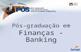 Pós-graduação em Finanças - banking - Centro Universitário Senac