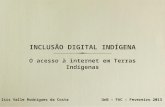 Inclusão Digital Indígena: o acesso à internet em Terras Indígenas