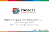 Hadoop - TDC FLN 2013