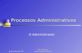 Aulas - Processos Administrativos e TGA - 2005 - Prof. Sergio.Jr