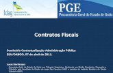 Ppt contratos fiscais