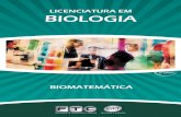 Licenciatura em Biologia - Biomatemática