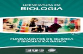 Licenciatura em Biologia - Fundamentos de Química e Bioquímica Básica