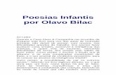 Literatura - Olavo Bilac - Poesias Infantis