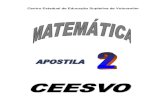Matemática - CEESVO - apostila2