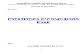 Estatistica Concursos ESAF