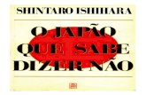 Shintaro Ishihara - o Japão Que Sabe Dizer não
