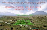 Geologia, Dinamica fluvial del rio Chili Arequipa-Peru