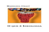 Coleção Primeiros Passos - O Que é Ideologia-Marilena Chaui