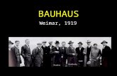 Gropius e a Bauhaus / Escola de Ulm