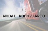 Apresentação sobre o sistema de transporte rodoviário brasileiro