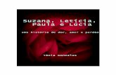 Livro: Suzana, Letícia, Paula e Lúcia- uma história de dor, amor e perdão