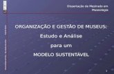 Organização e Gestão de Museus - Salomé Abreu