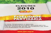 PPS - FIDELIDADE PARTIDÁRIA - Eleições 2010