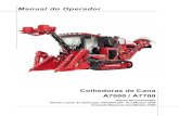 04. Manual Do Operador 2008 - Colhedoras de Cana A7000 e A77