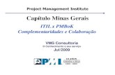 ITIL x PMBOK - Complementaridades de Colaboração