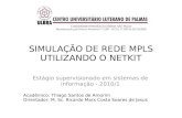 SIMULAÇÃO DE REDE MPLS UTILIZANDO O NETKIT APRESENTAÇÃO