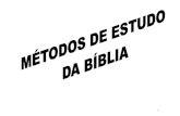 APOSTILA MÉTODOS DE ESTUDO BÍBLICO