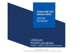 Análise do Simulado Saresp Língua Portuguesa 6ª série