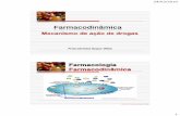 Farmacodinâmica II_Mecanismo de ação de drogas