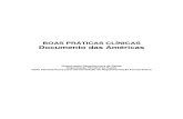 BOAS PRATICAS CLINICAS - Documento das Américas