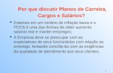 PLANO DE CARREIRA CARGOS E SALÁRIOS