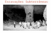 Escavações Subterrâneas - Introdução MIN225
