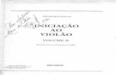 PINTO Henrique - Iniciação Ao Violão Vol II [Parte 1] (Ed Ricordi) (guitar - chitarra)