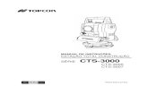 Manual da Topcon CTS-3000